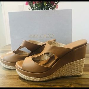 Jimmy Choo slip on wedge